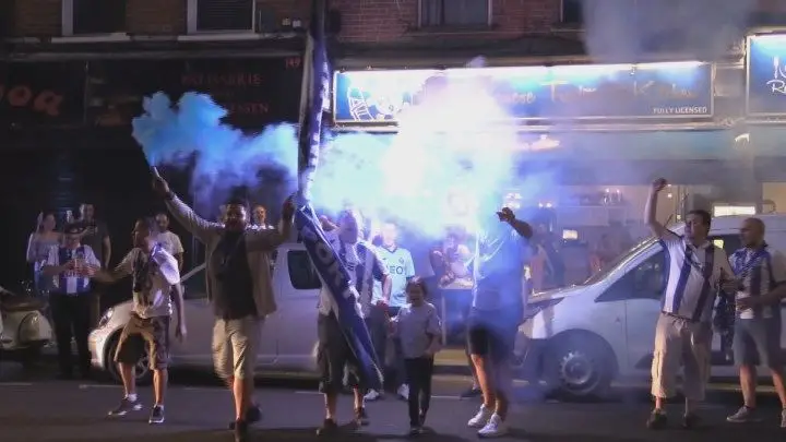 A festa portista em Londres