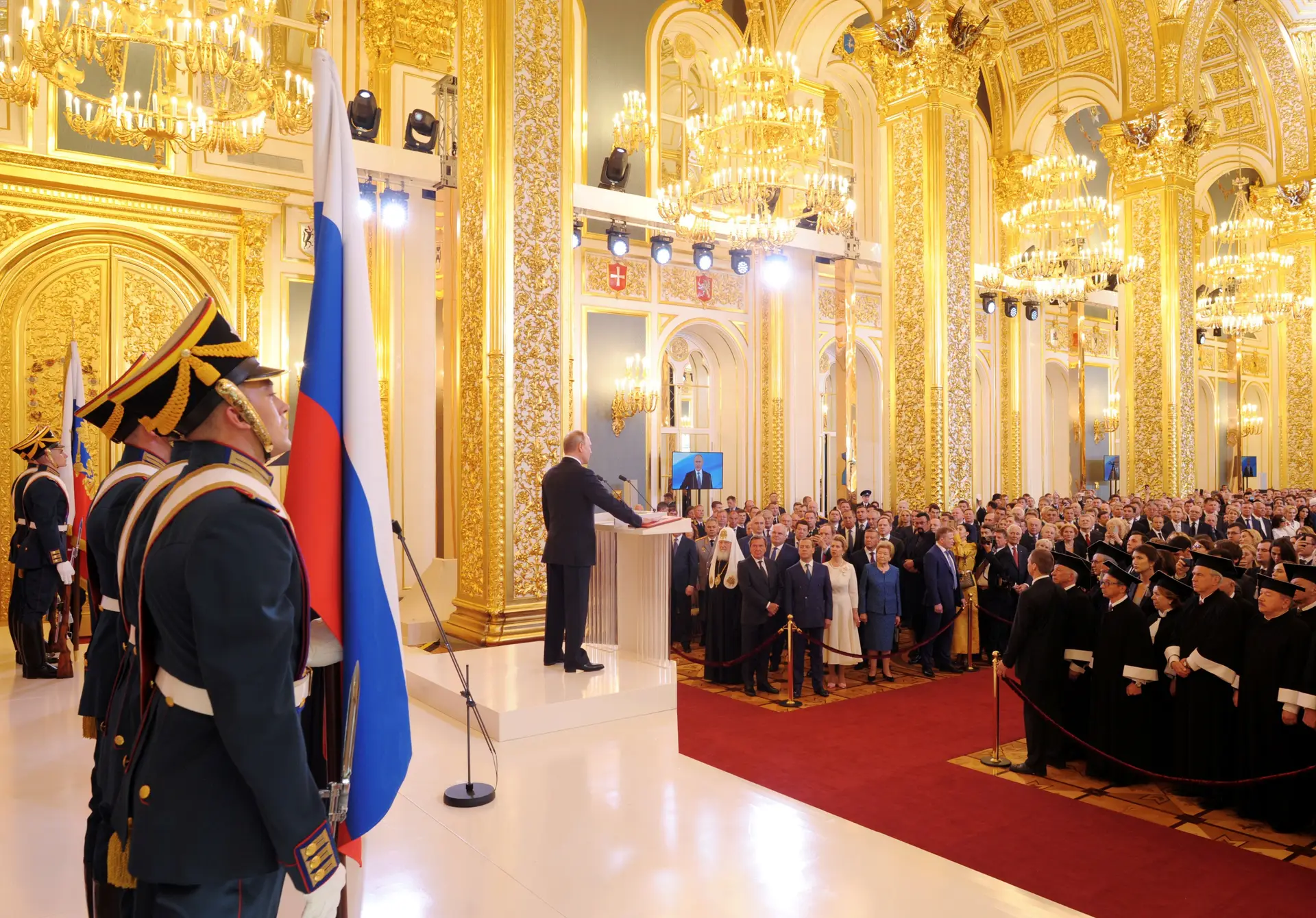 Vladimir Putin toma posse para quarto mandato como Presidente da Rússia