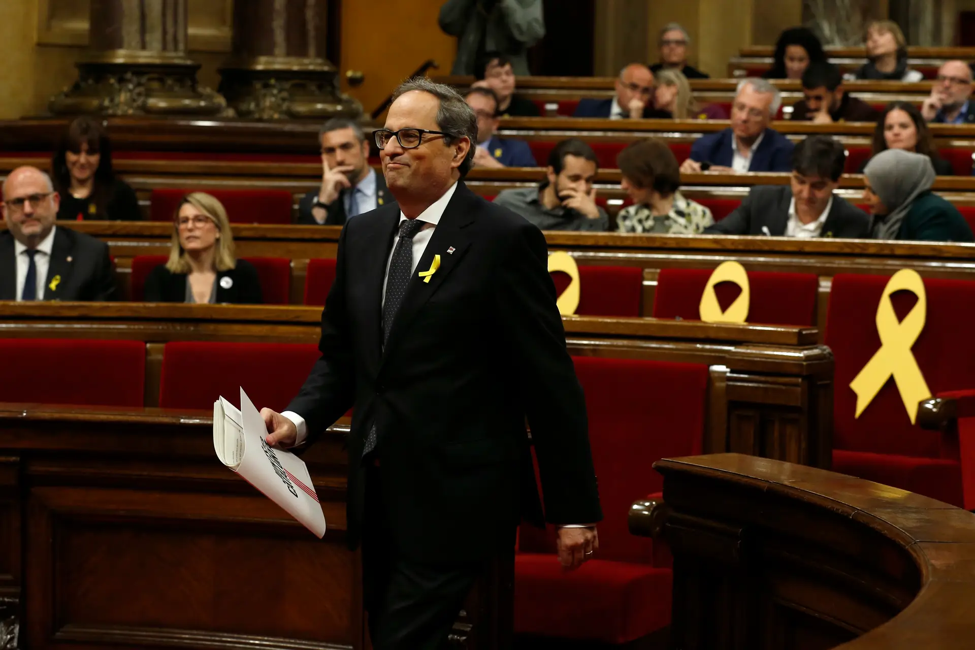 Quim Torra eleito presidente do Governo regional da Catalunha