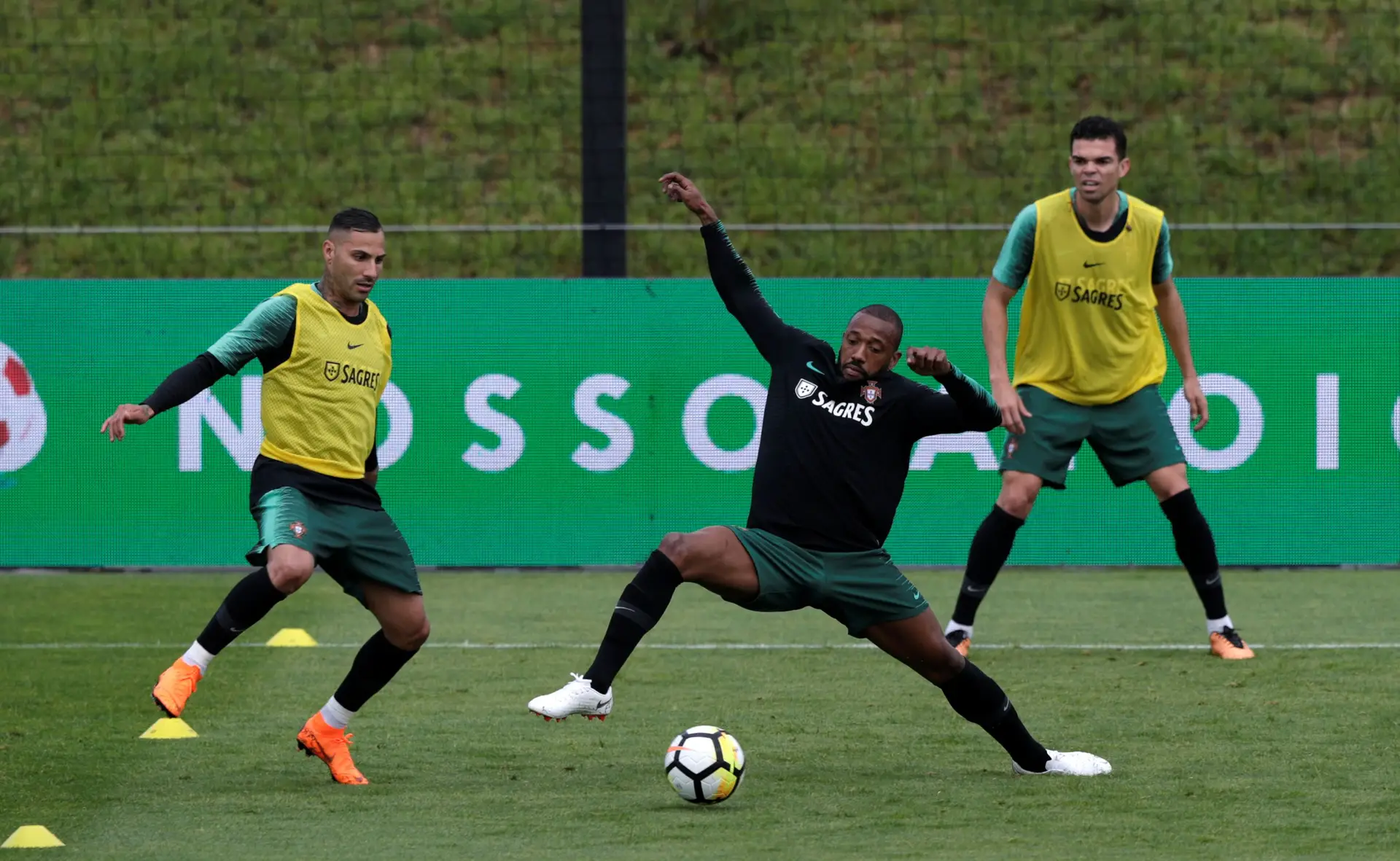 Seleção continua a preparar Mundial 2018 na Cidade do Futebol, em Oeiras