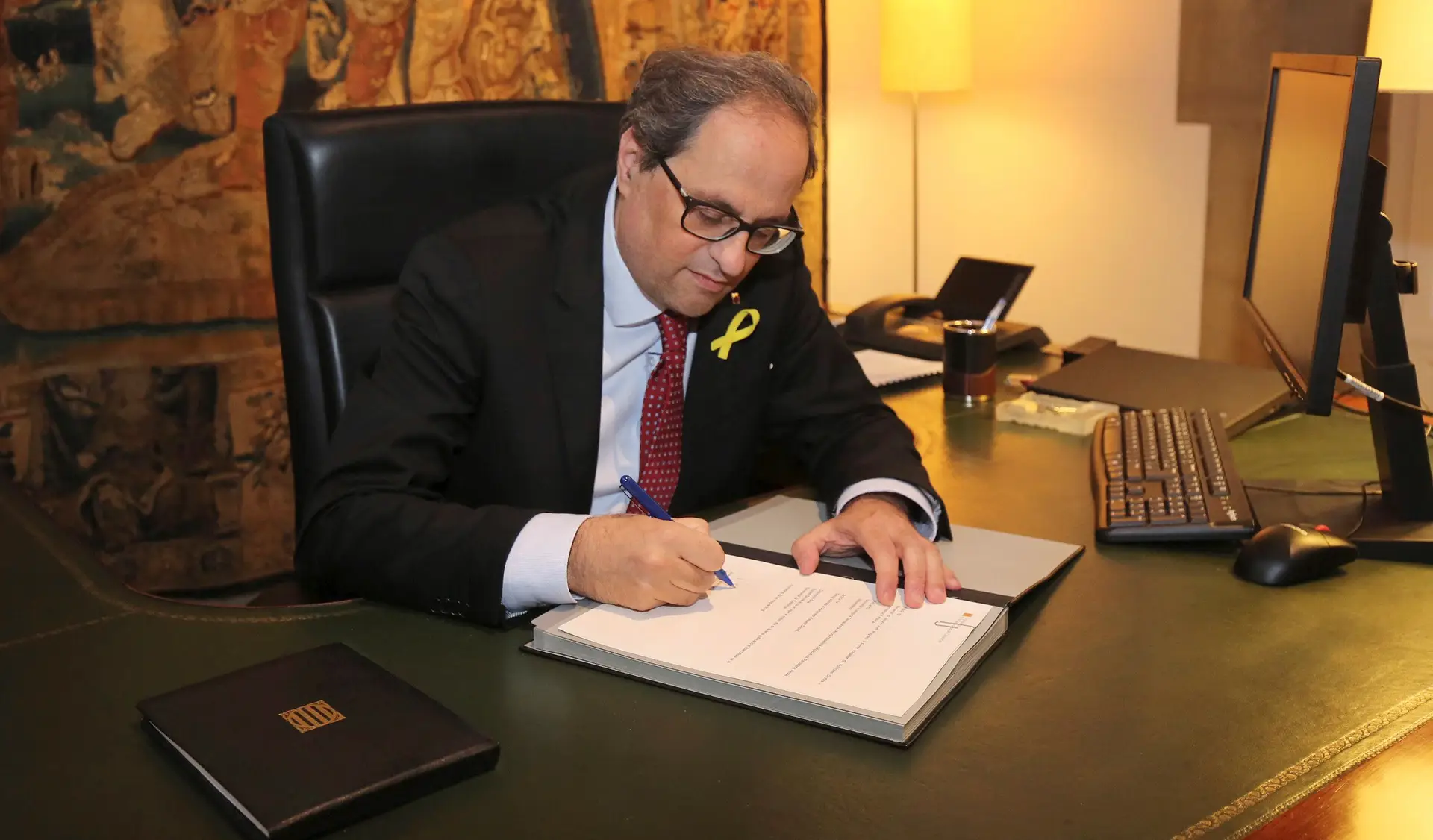 Presidente da Catalunha nomeou novos conselheiros para formar Governo regional