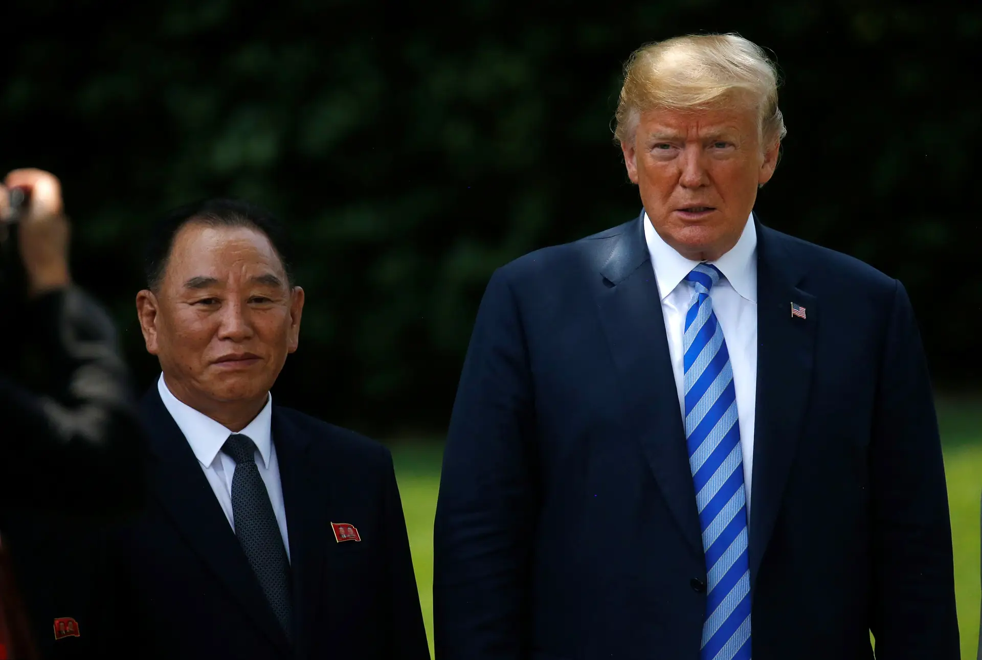 Donald Trump recebeu na Casa Branca Kim Yong Chol, enviado da Coreia do Norte aos EUA para preparar a cimeira entre o Presidente norte-americano e Kim Jong-un.