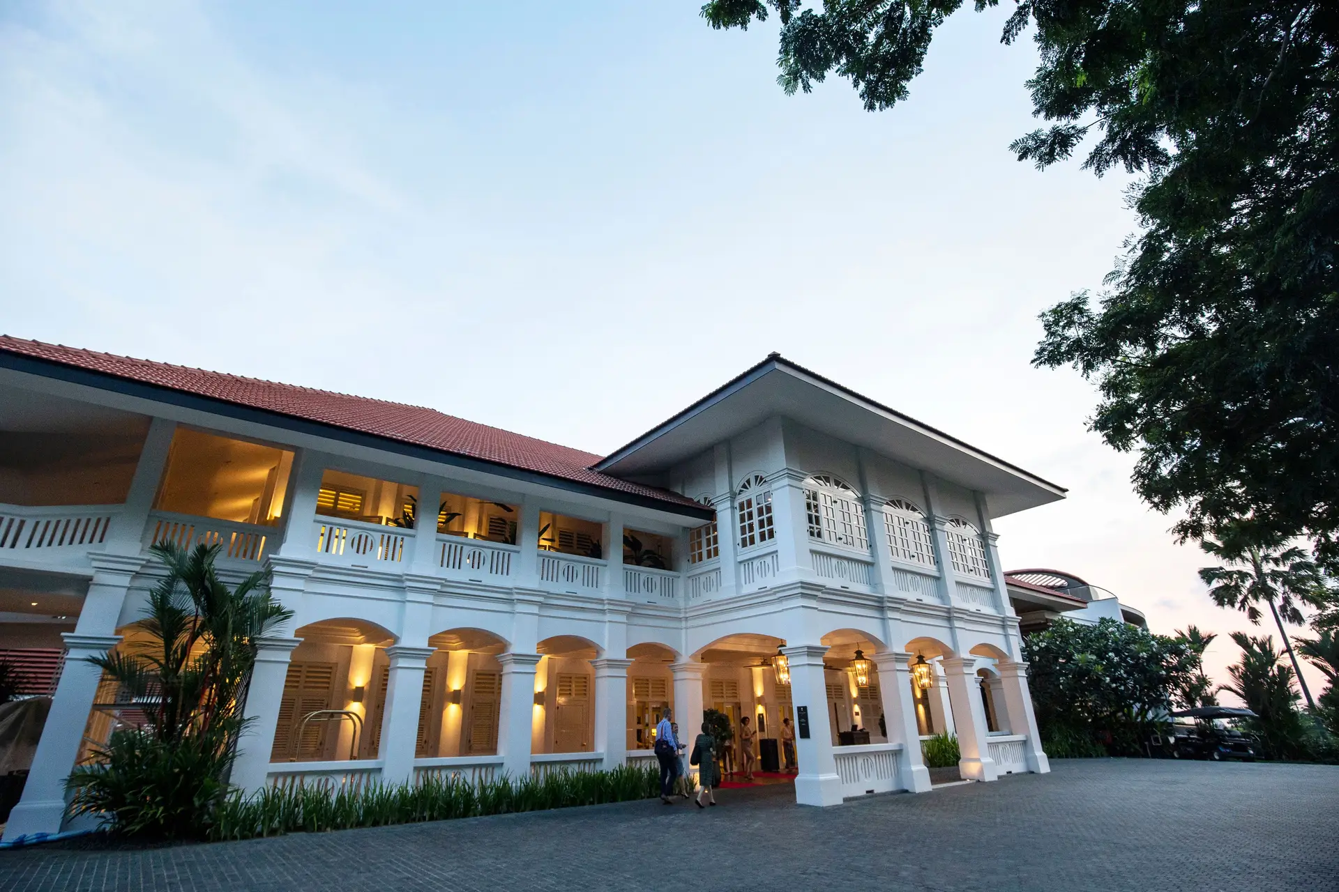 Capella Hotel, na ilha de Sentosa, em Singapura.