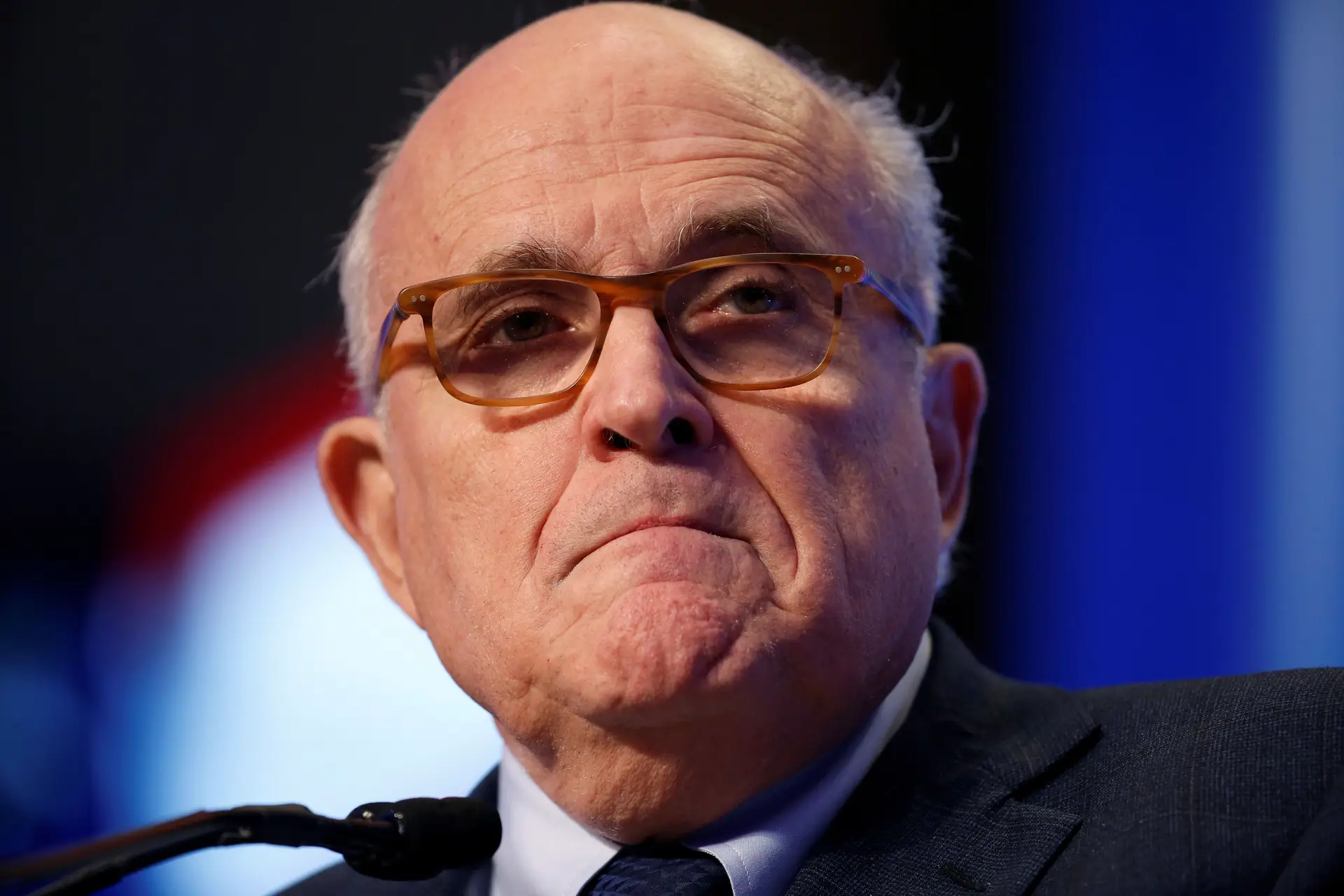 O advogado de Donald Trump, Rudy Giuliani