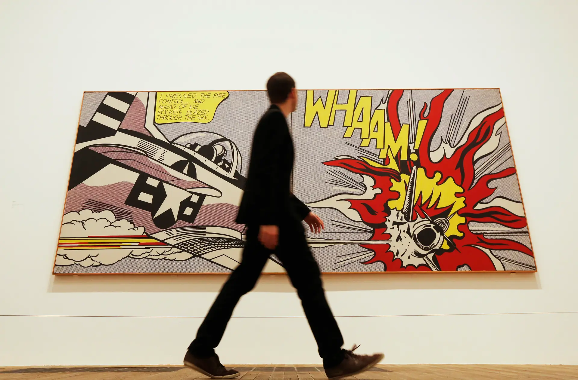 Obra "Whaam!", de Roy Lichtenstein.