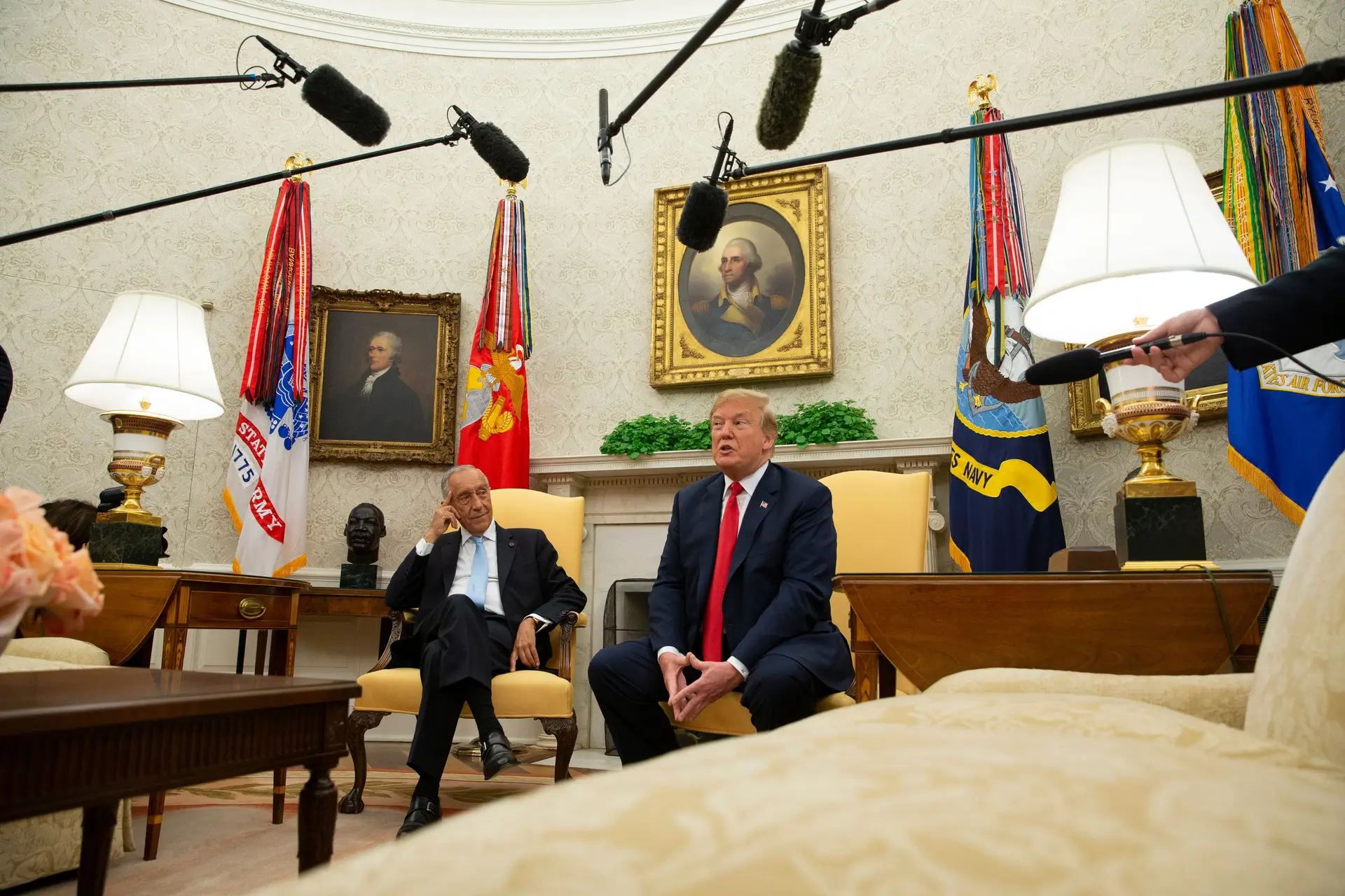 Trump considera que relação com Portugal "nunca foi tão boa"