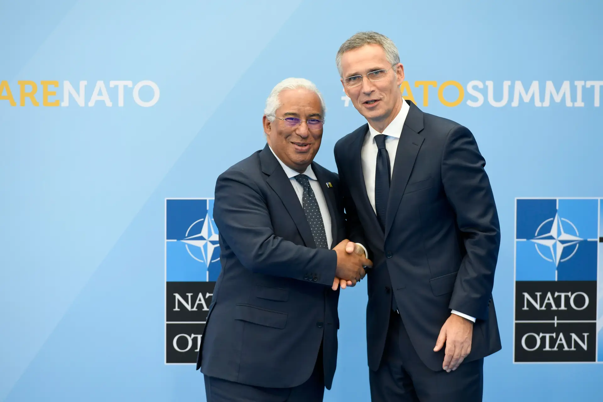 António Costa recebe Jens Stoltenberg com Ucrânia na agenda