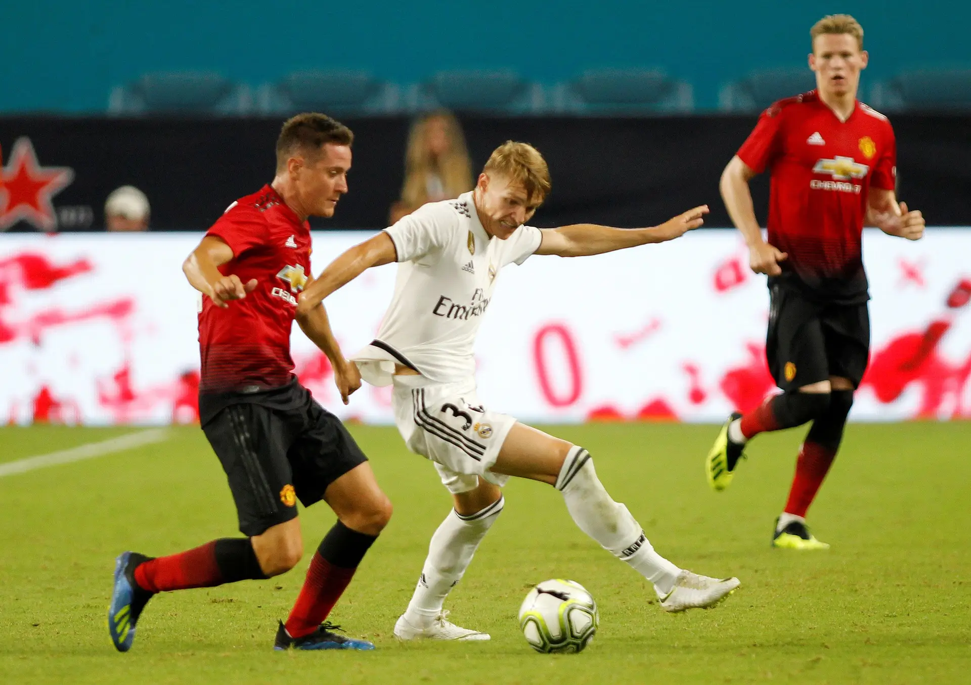 Manchester United vence Real Madrid na International Champions Cup