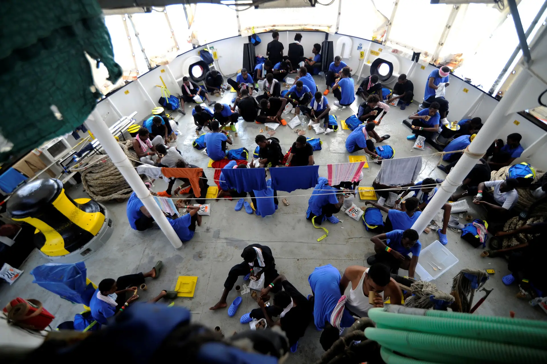 Malta autoriza atracagem do Aquarius e Portugal vai acolher migrantes
