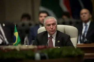 Detido ex-Presidente do Brasil Michel Temer