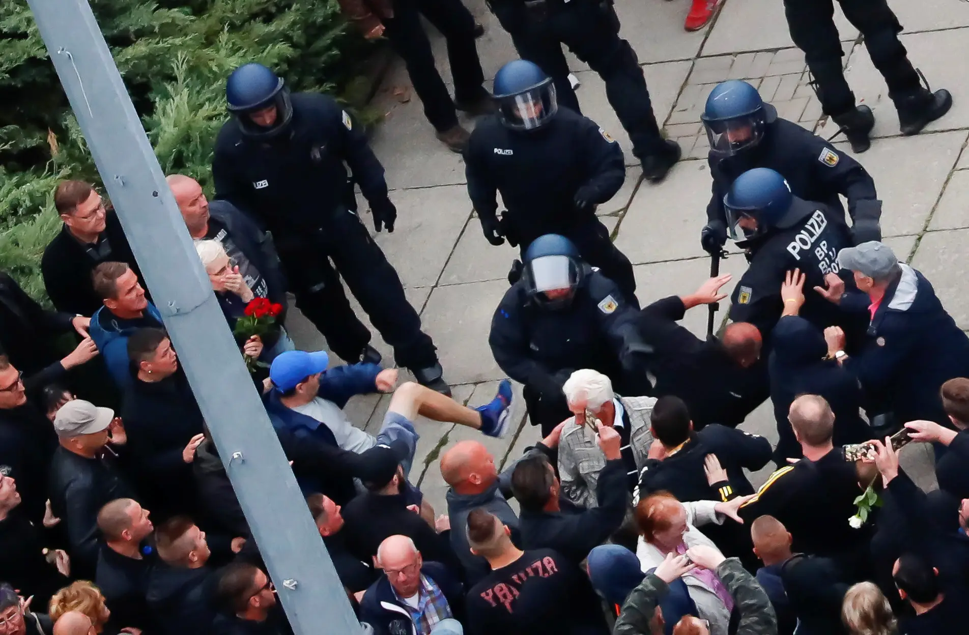 Sobe para 18 número de feridos em protestos contra e pró-estrangeiros em Chemnitz
