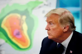 Trump garante que os EUA estão preparados para a chegada do furacão Florence