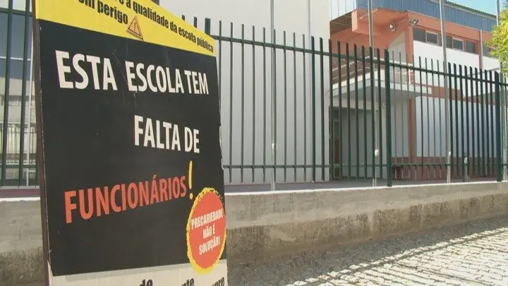 Três escolas de Évora continuam sem aulas devido à falta de funcionários