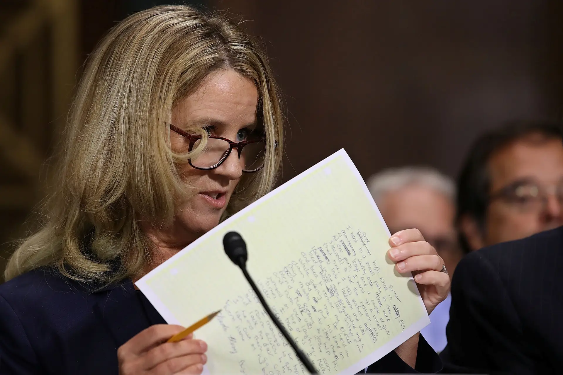 Acusadora de Kavanaugh diz que tinha o "dever cívico" de testemunhar