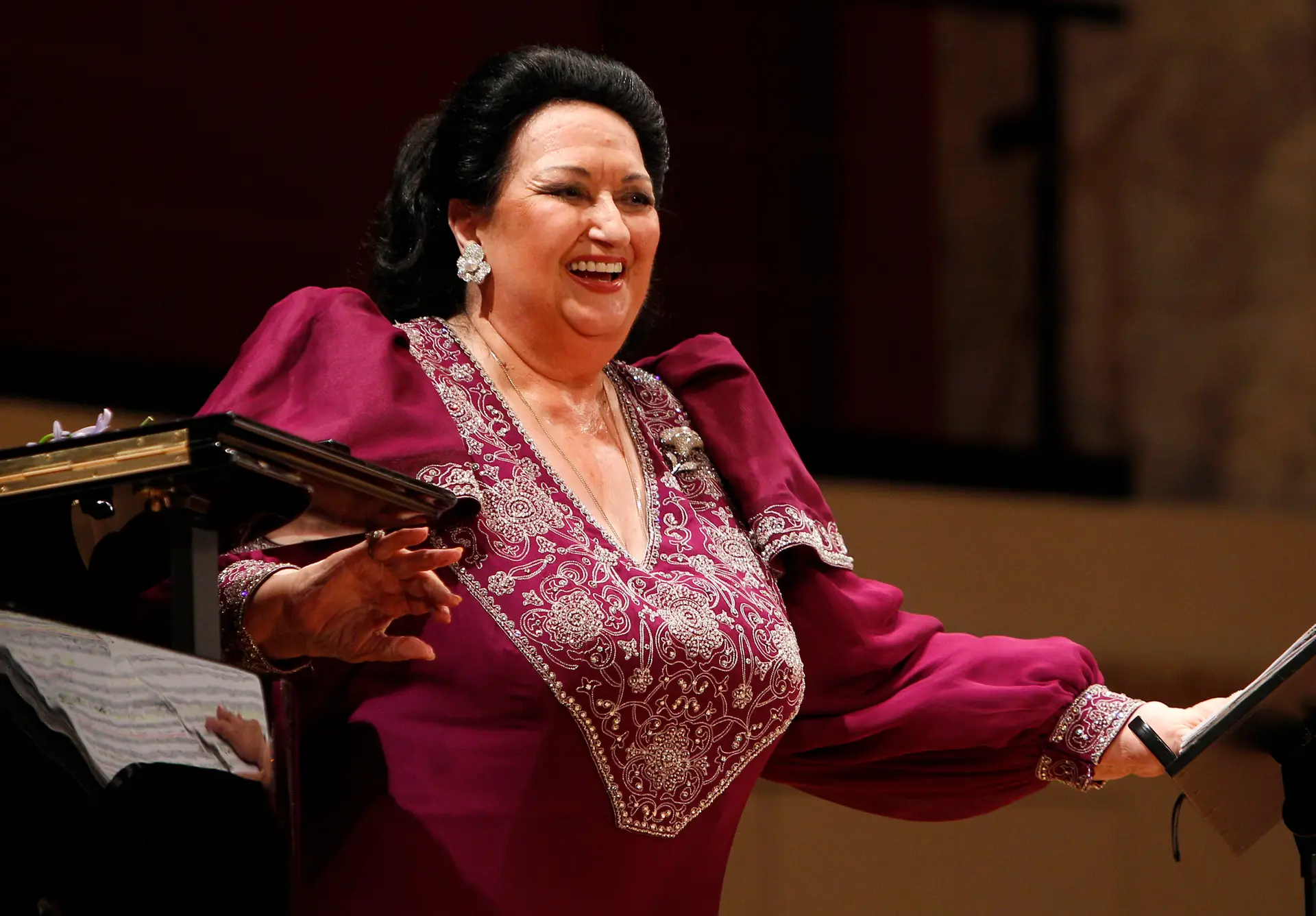 Morreu a diva espanhola Montserrat Caballé