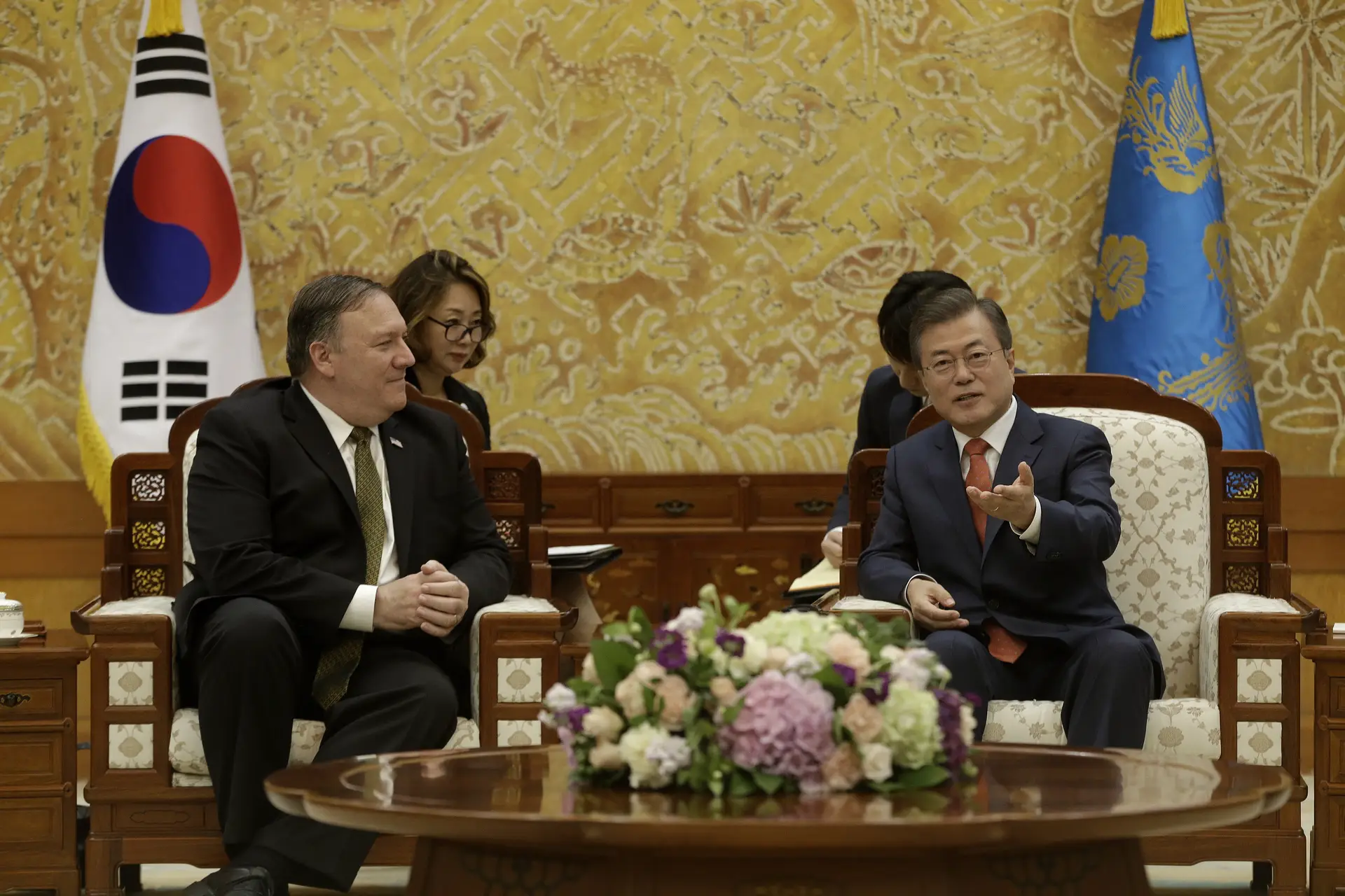 Mike Pompeo diz que houve "progressos" com Coreia do Norte