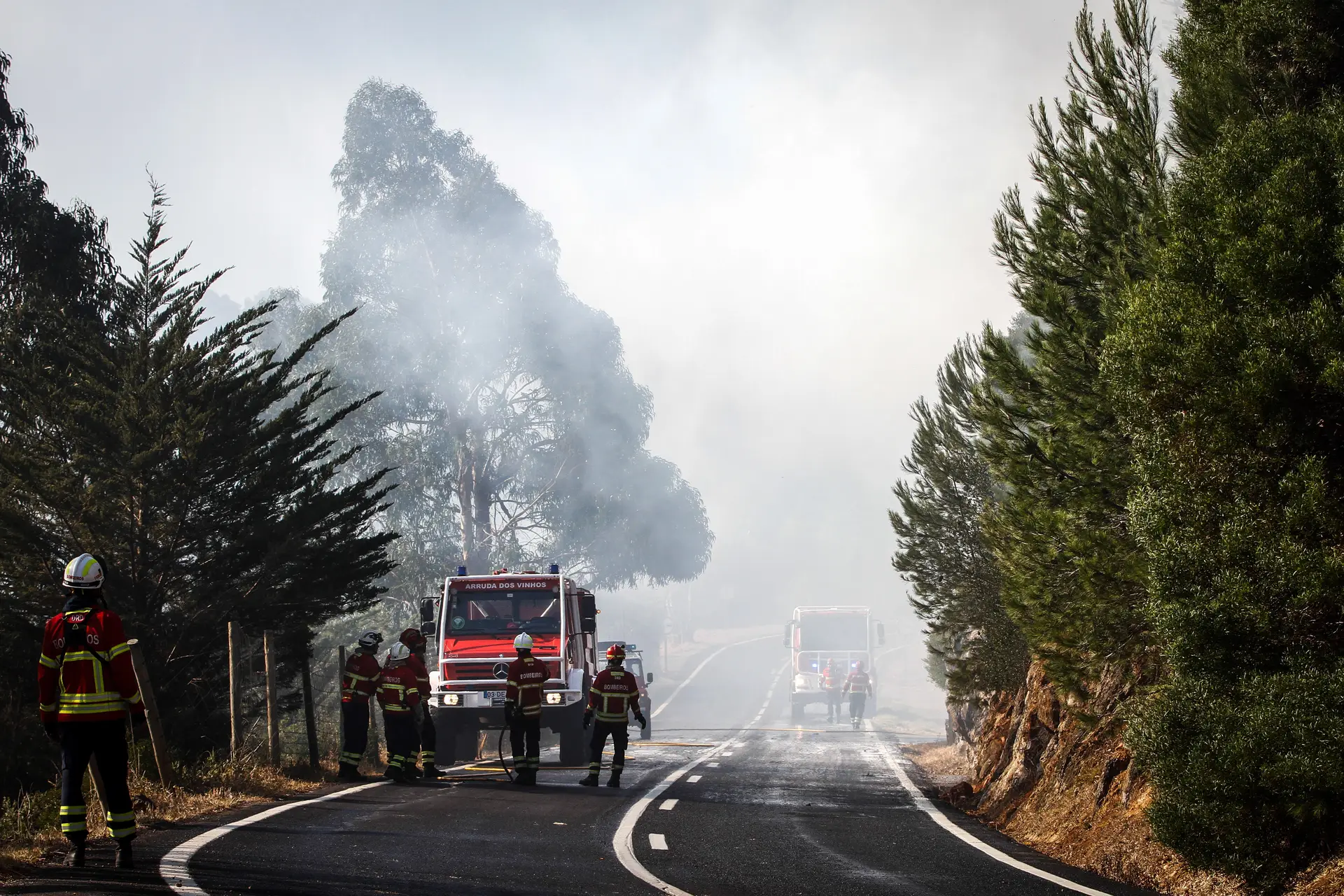 Trânsito vai continuar interditado na Serra de Sintra