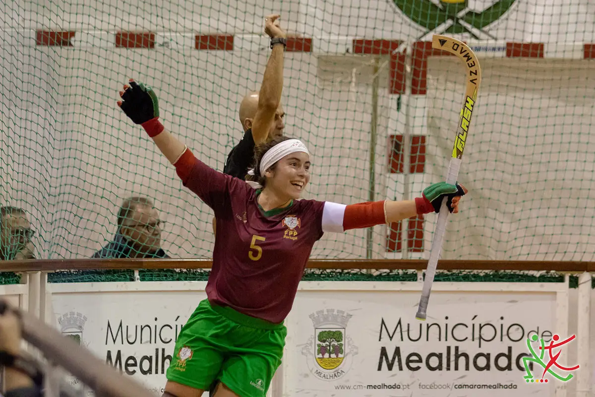 Portugal soma terceira vitória no Europeu feminino de hóquei ao golear França