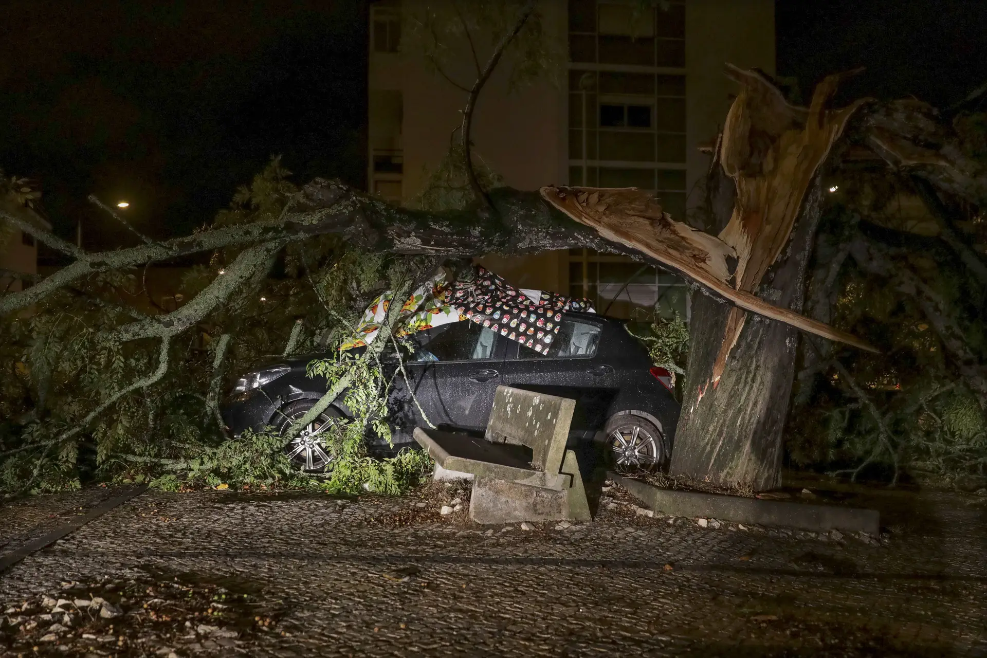 Não há vítimas mortais relacionadas com a tempestade Leslie