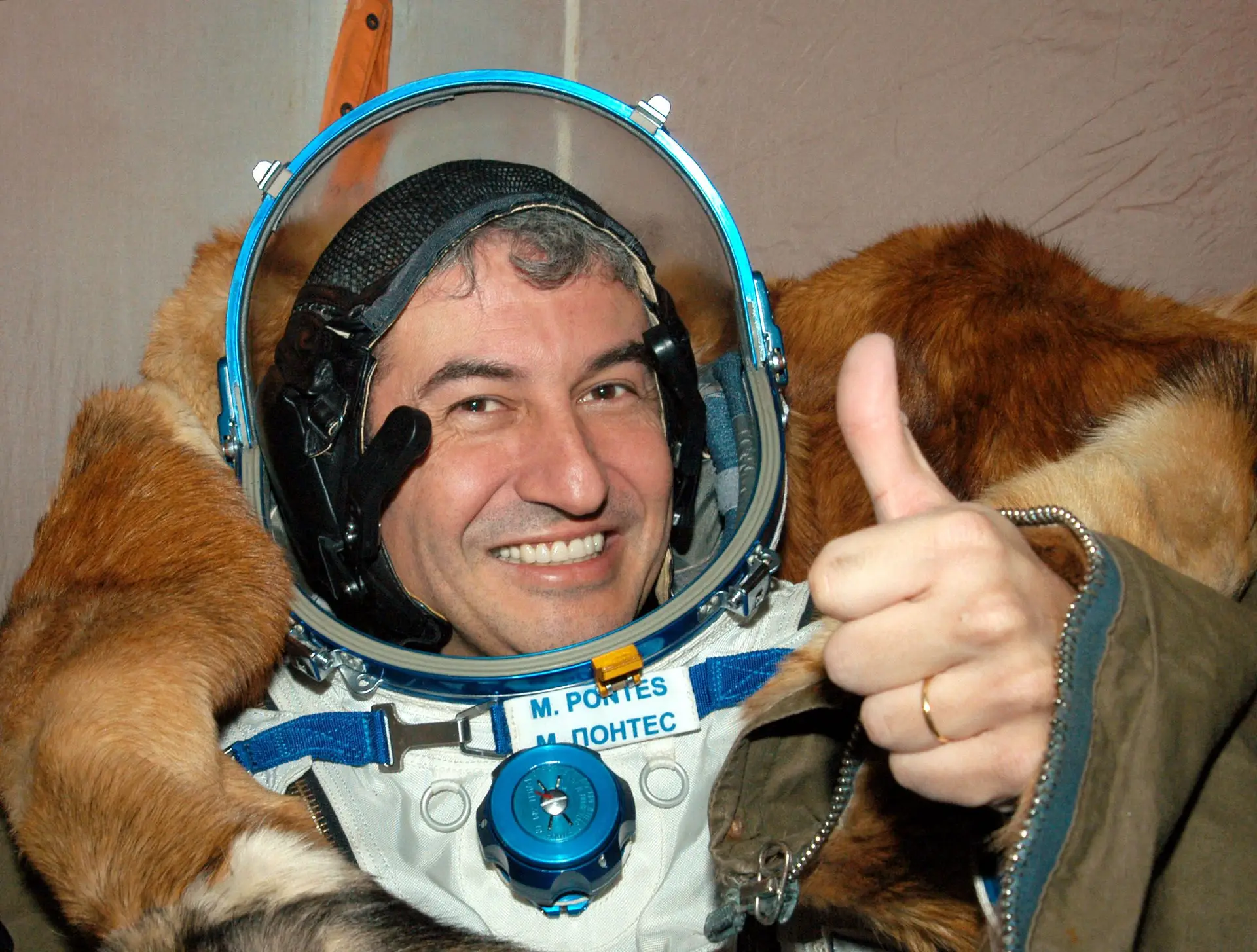 Marcos Pontes em missão em 2006