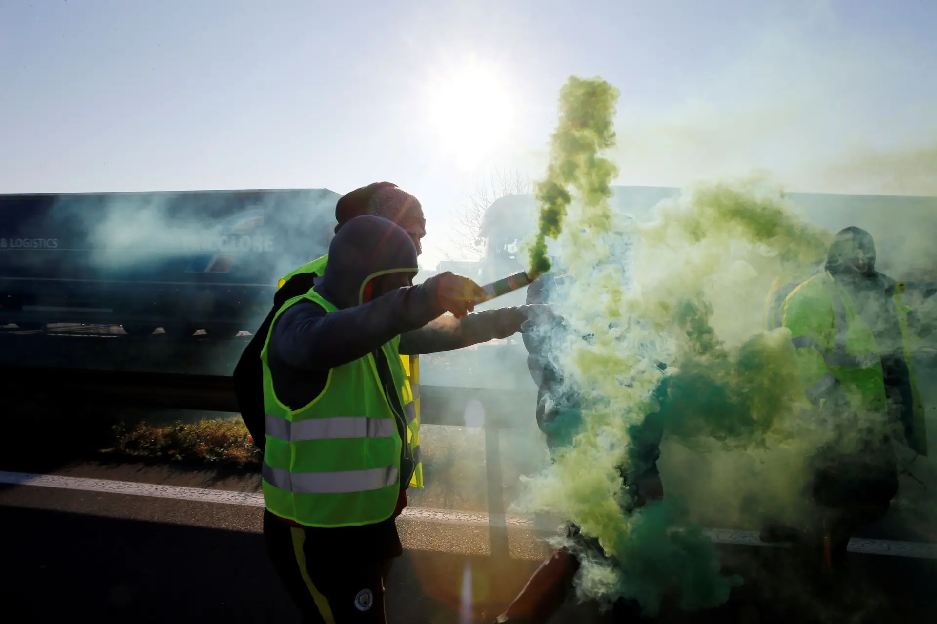 Mais de 20 detidos na Bélgica em protesto dos "coletes amarelos"