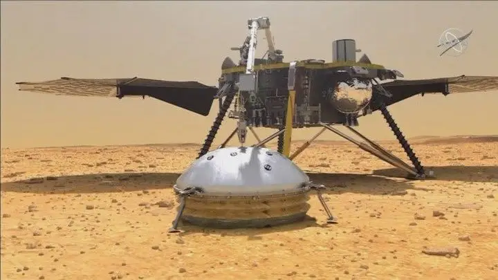 Sonda InSight vai explorar o interior do planeta Marte