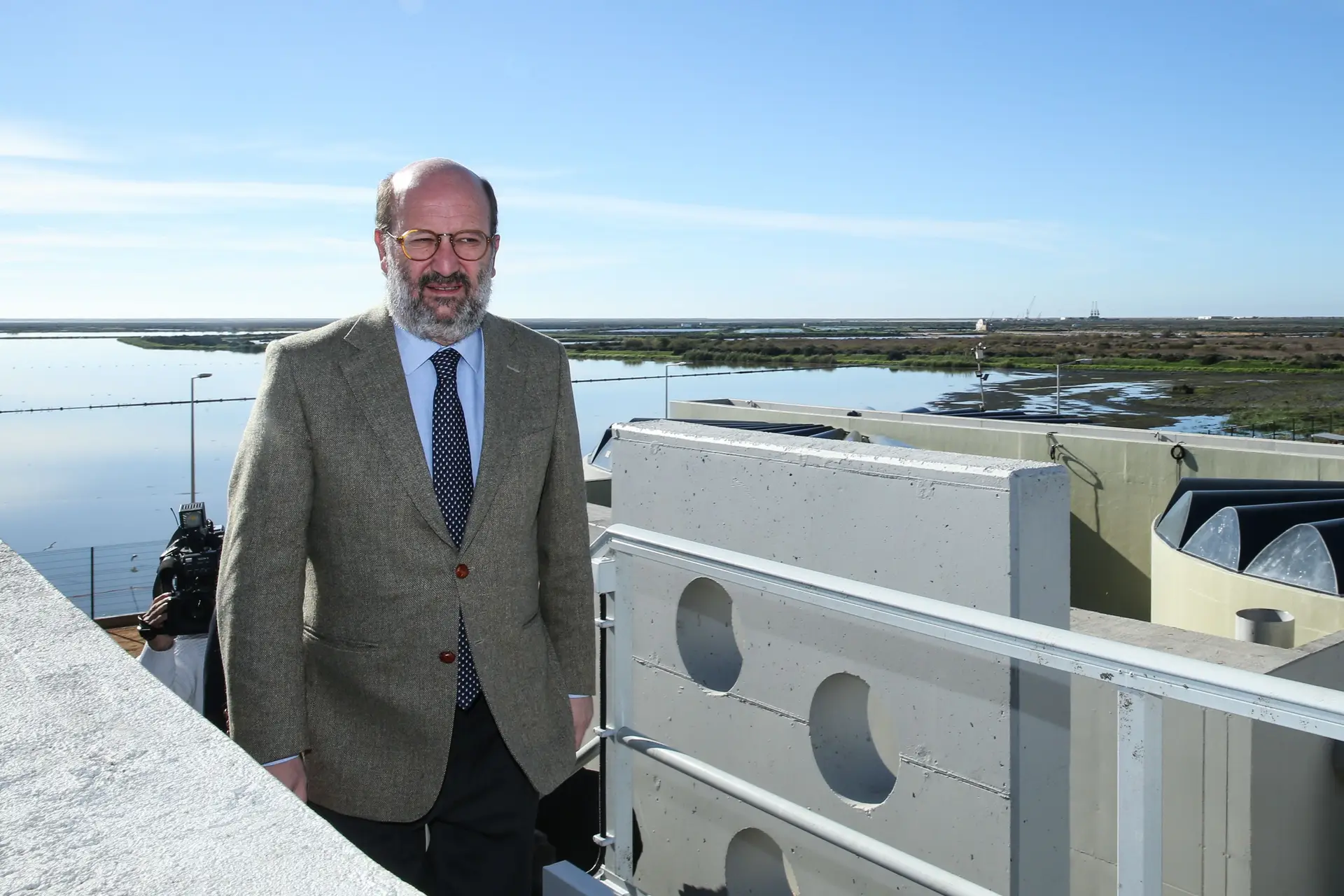 Ministro do Ambiente hoje em entrevista