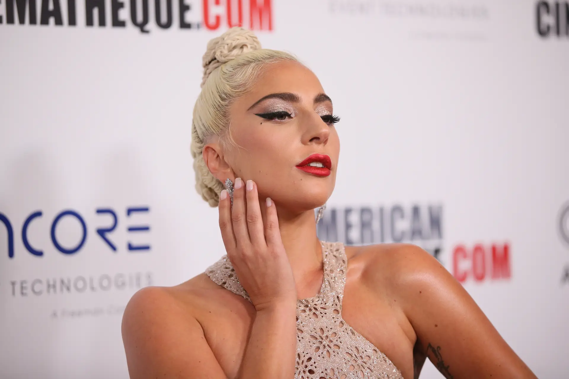 Lady Gaga nos American Cinematheque Awards em Beverly Hills, Canifórnia, EUA.