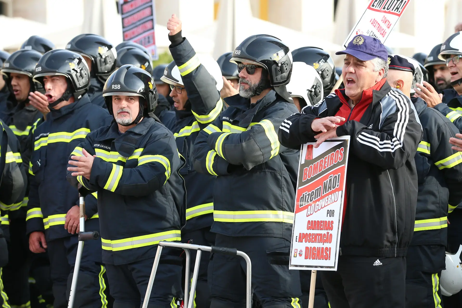 Bombeiros Sapadores marcam manifestação nacional para 2 de outubro