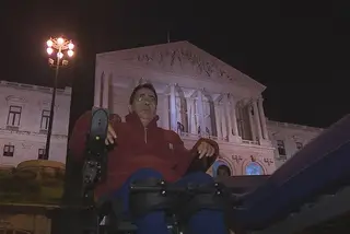 Protesto de tetraplégico chega ao fim porque "há abertura para conversar sobre algumas reivindicações"