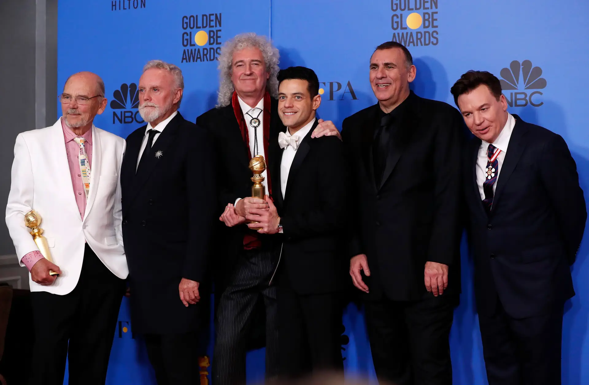 Filme "Bohemian Rhapsody" sobre Freddie Mercury é o grande vencedor dos Globos de Ouro