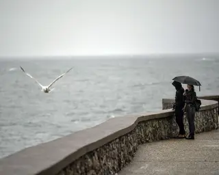 Depressão Gabriel vai trazer chuva, neve e vento forte 