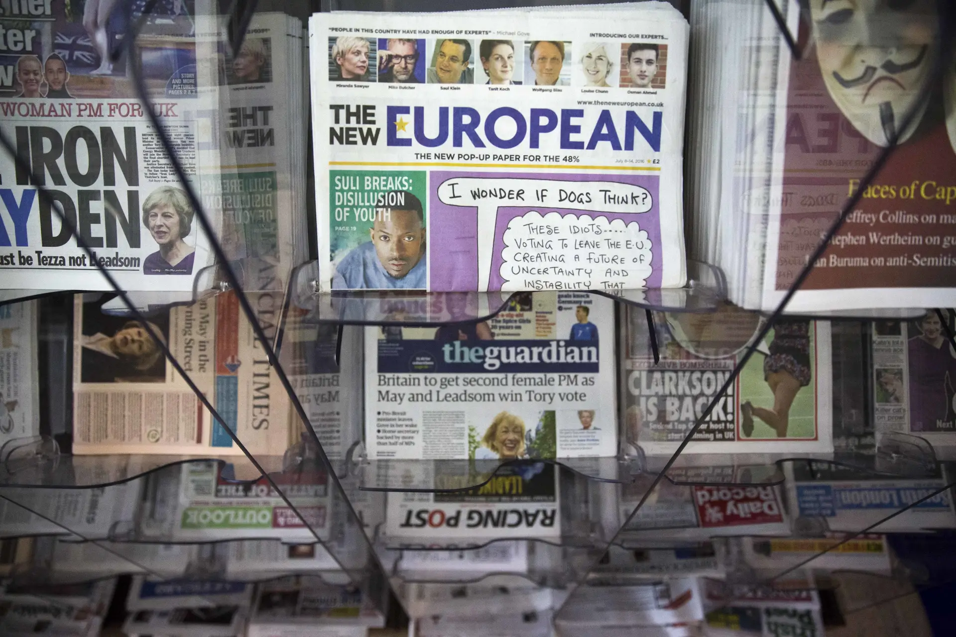 Imprensa europeia destaca "caos, humilhação e desconhecido" provocado pelo Brexit