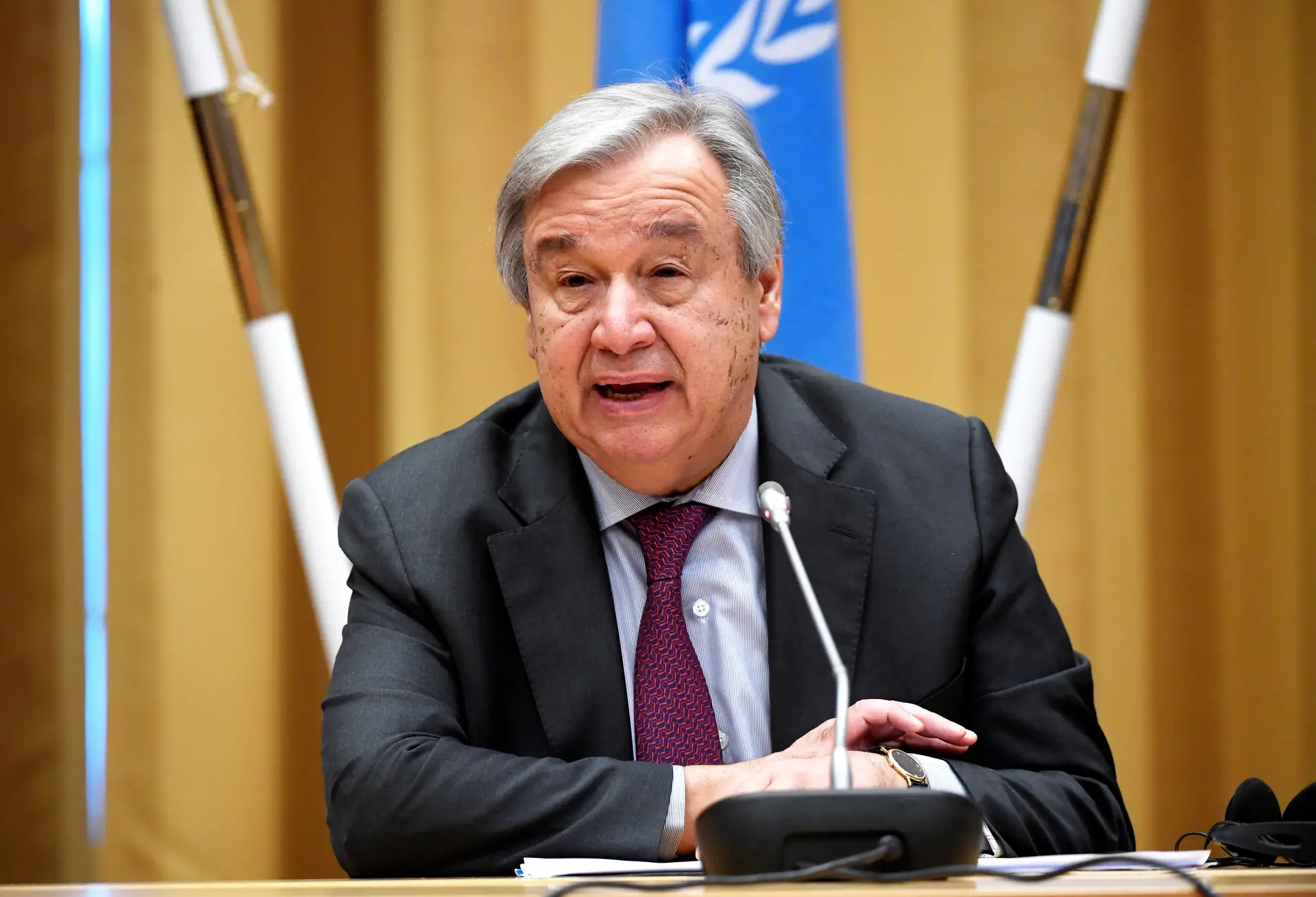 "As Nações Unidas estão convosco", diz Guterres a moçambicanos