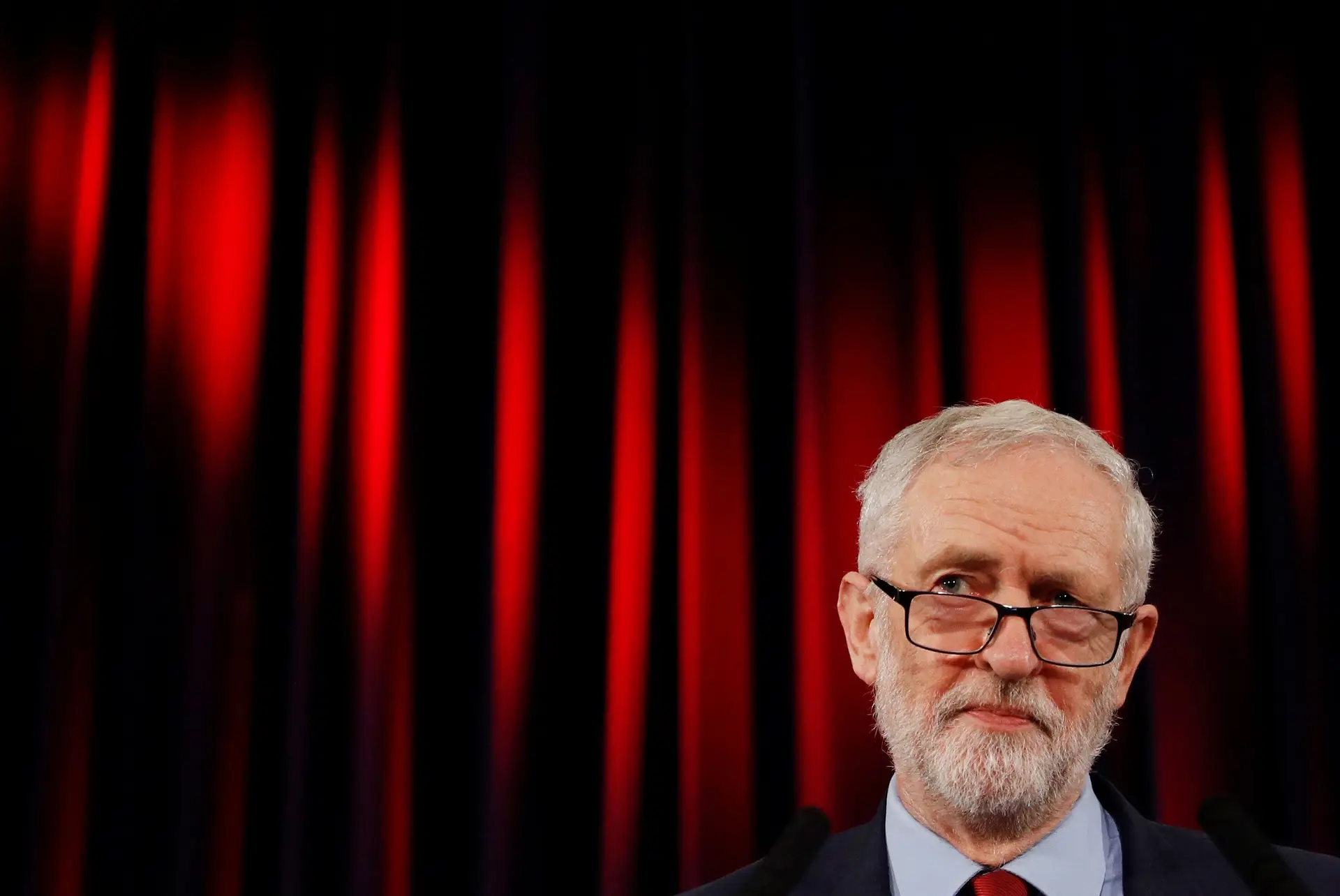 Jeremy Corbyn, líder do Partido Trabalhista.