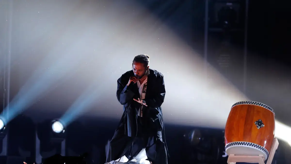 Kendrick Lamar na 60.º edição dos Grammy 