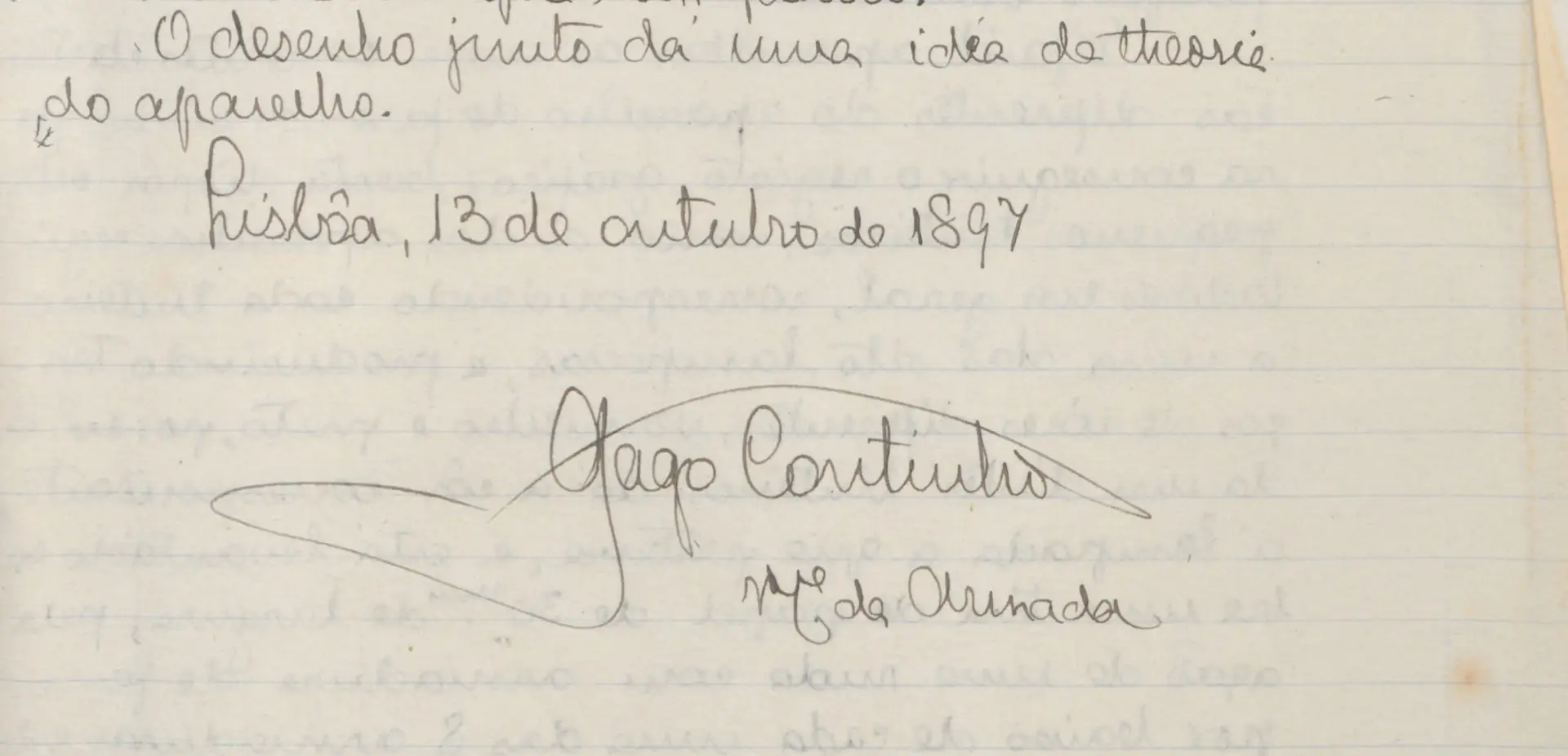Revelados documentos inéditos de Gago Coutinho
