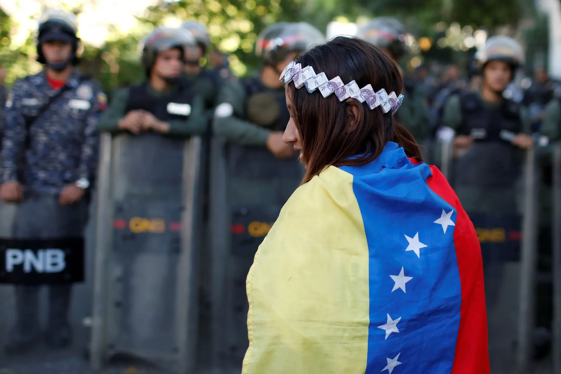Um sábado imprevisível na Venezuela