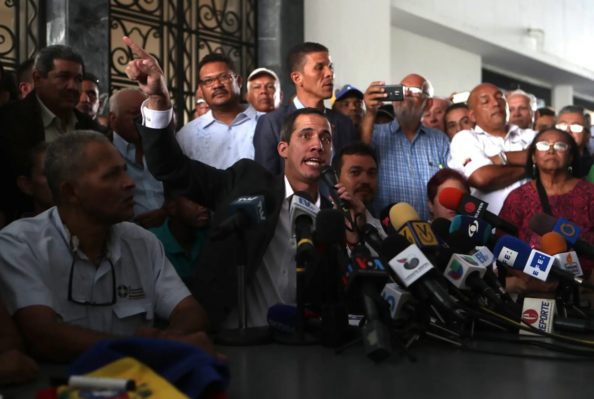 Juan Guaidó anuncia greve na administração pública venezuelana
