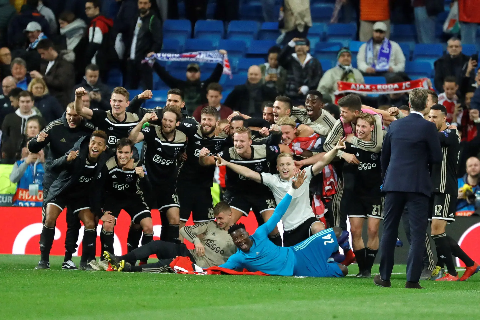 Real Madrid eliminado da Liga dos Campeões pelo Ajax