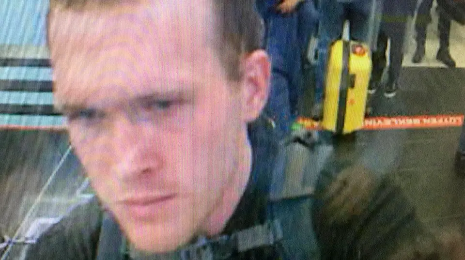 Foto de Brenton Tarrant, o principal suspeito do duplo atentado na Nova Zelândia numa foto tirada pela segurança do aeroporto de Istambul, na Turquia. Um oficial turco confirma que o suspeito viajou e permaneceu largos períodos no país e as deslocações estão a ser investigadas