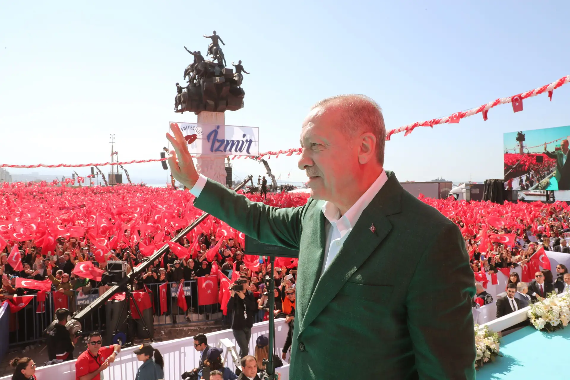 Presidente turco utiliza vídeo do massacre na Nova Zelândia em comício eleitoral