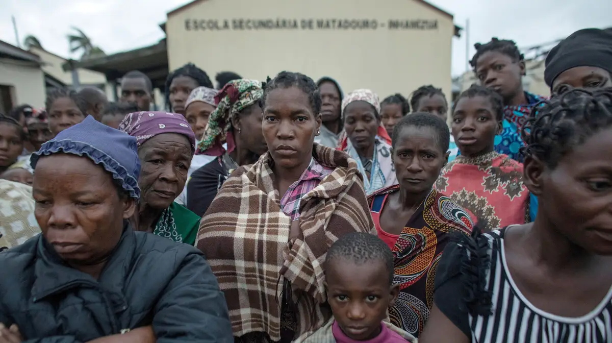 Desalojados na província de Sofala