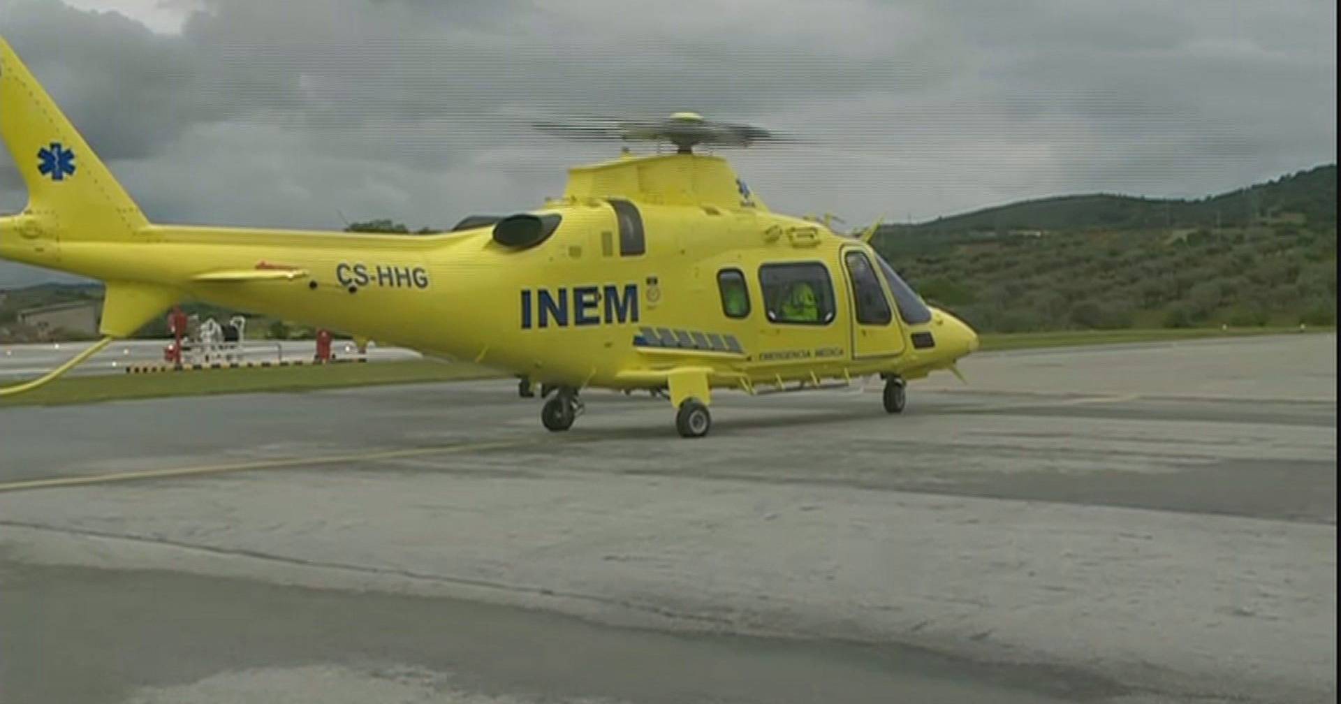 Dois dos quatro helicópteros de emergência do INEM deixam de operar à ...