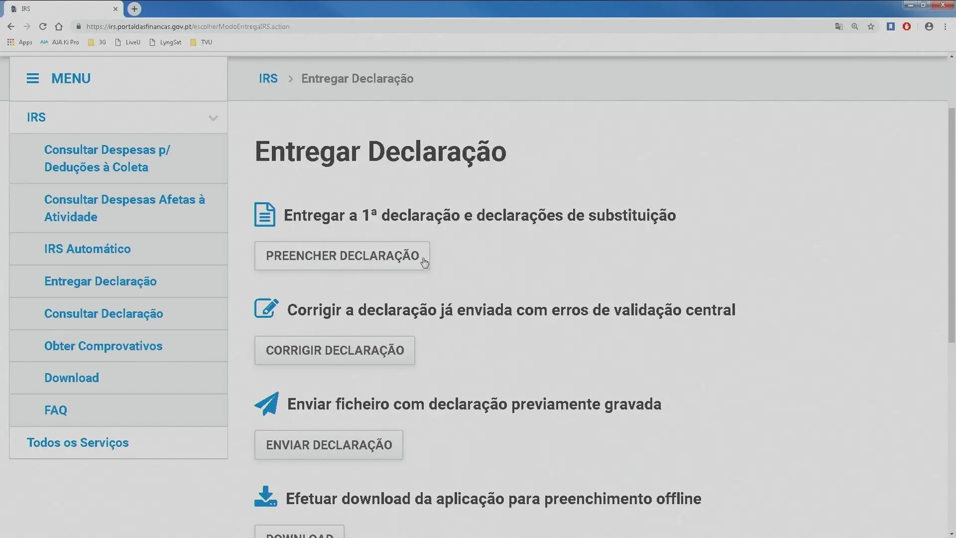 Quase 400 mil declarações de IRS por entregar a três dias de terminar o prazo