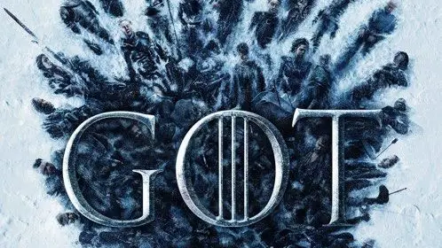Cartaz da 8.ª temporada da Guerra dos Tronos