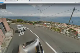 Estrada onde se despistou um autocarro na Madeira não é uma das mais sinuosas