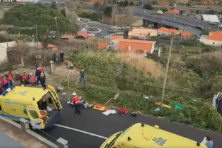 As imagens do socorro às vítimas na Madeira