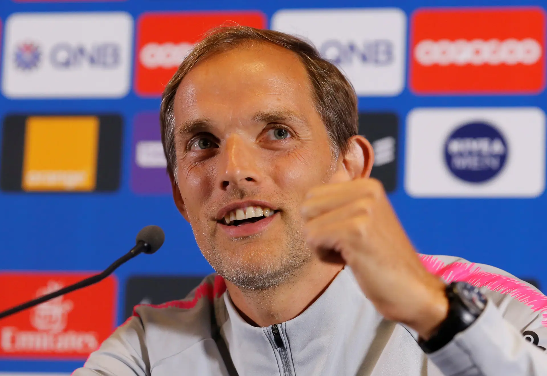 Thomas Tuchel, técnico do Paris Saint-Germain.