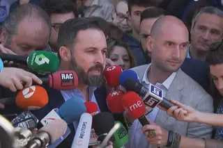 Líder do Vox sublinha carácter histórico destas eleições